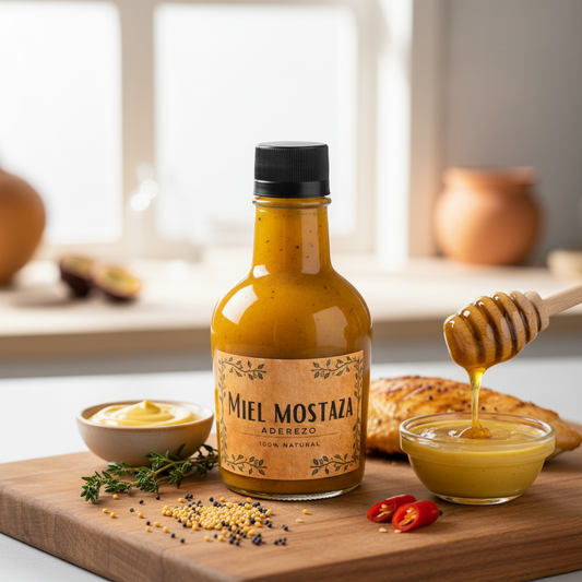 ADEREZO MIEL MOSTAZA 100% NATURAL