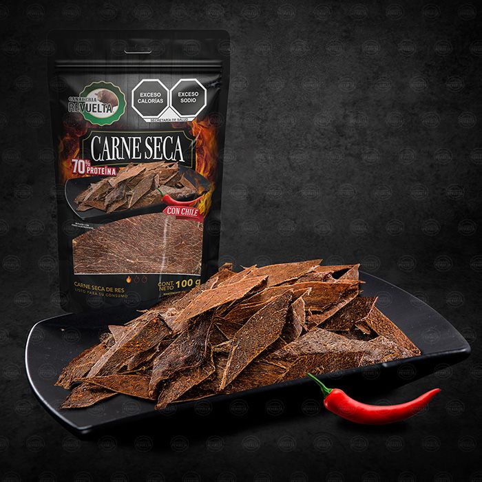 CARNE SECA CON CHILE 100 GR