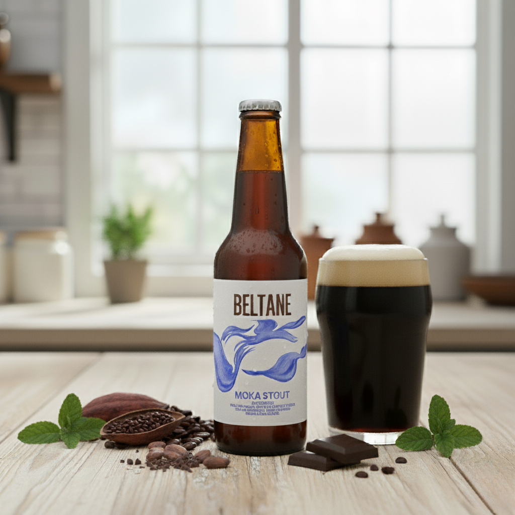 CERVEZA BELTANE MOKA STOUT 355 ML