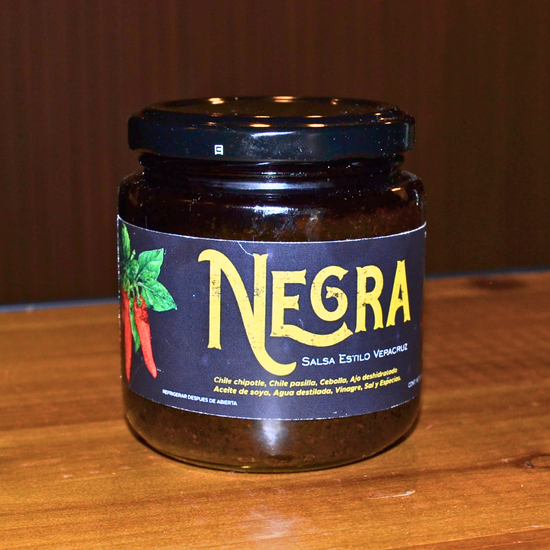 SALSA CASERA NEGRA 220 GR
