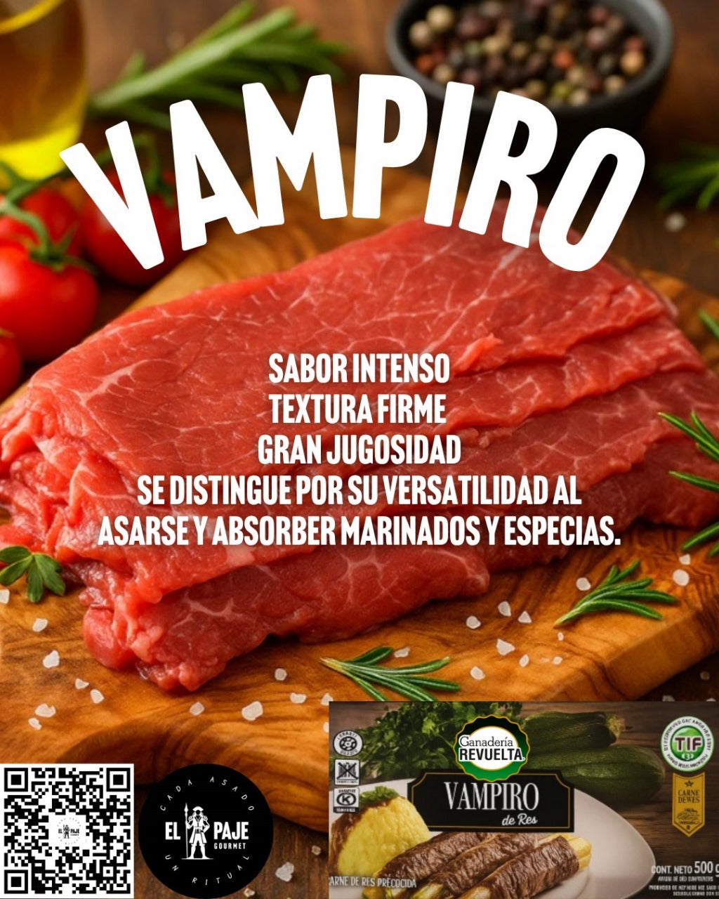 VAMPIRO PAQUETE 500 GR