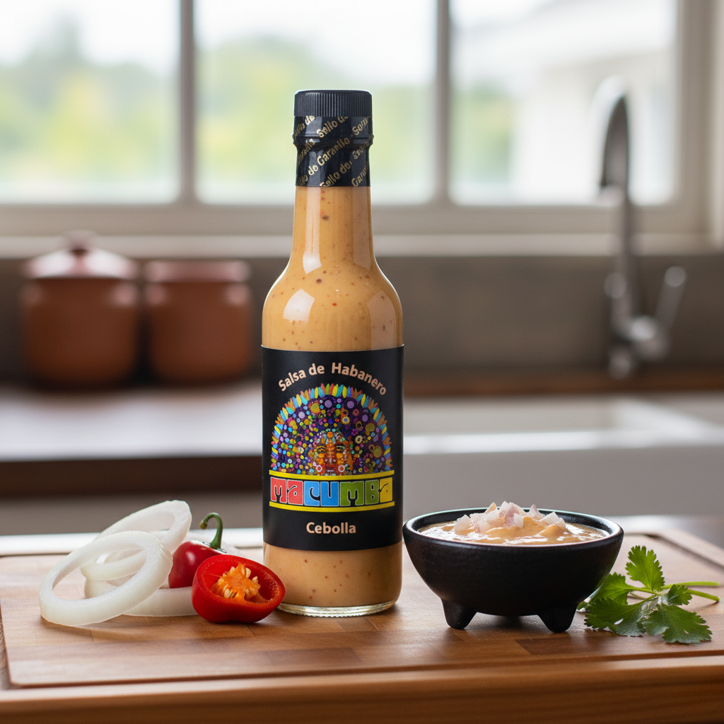 SALSA HABANERO MACUMBA CEBOLLA 150 ML