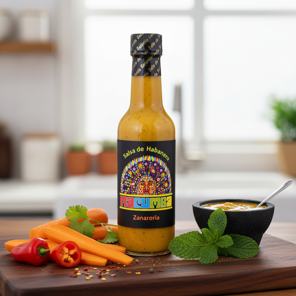SALSA HABANERO MACUMBA ZANAHORIA 150 ML