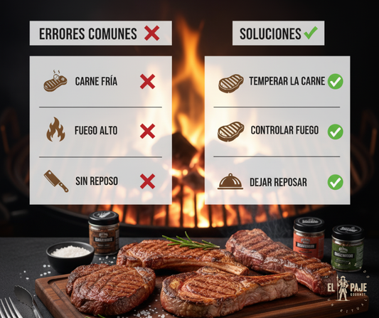 Errores comunes al hacer un asado (y cómo evitarlos)