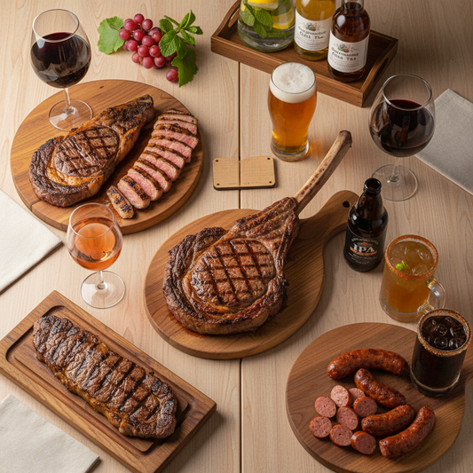 Maridajes: ¿Qué bebida va mejor con tu corte favorito?