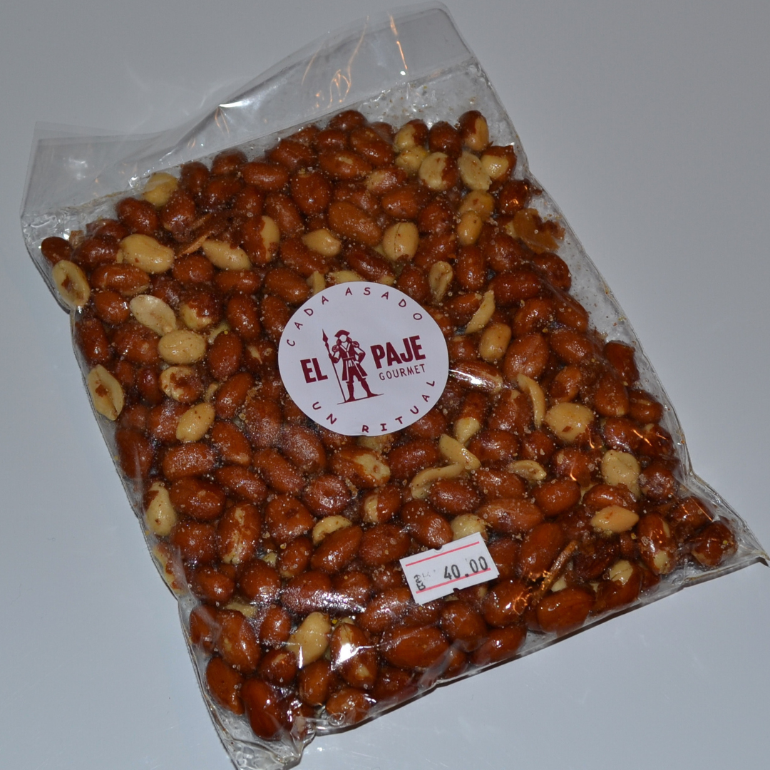 CACAHUATE ESPAÑOL SALADO CON AJO 250 GR