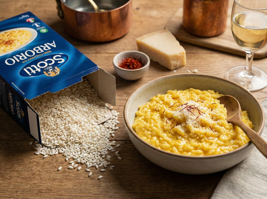 Arroz Arborio Riso Scotti - Para el Auténtico Risotto Italiano (1 kg)