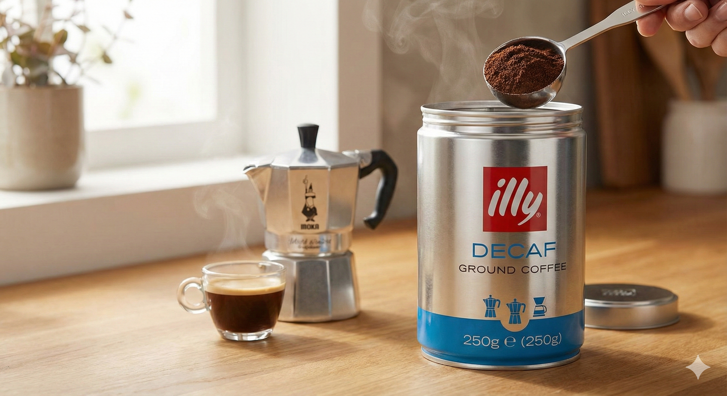 Café Molido Illy Decaf - Descafeinado Tueste Medio (250g)