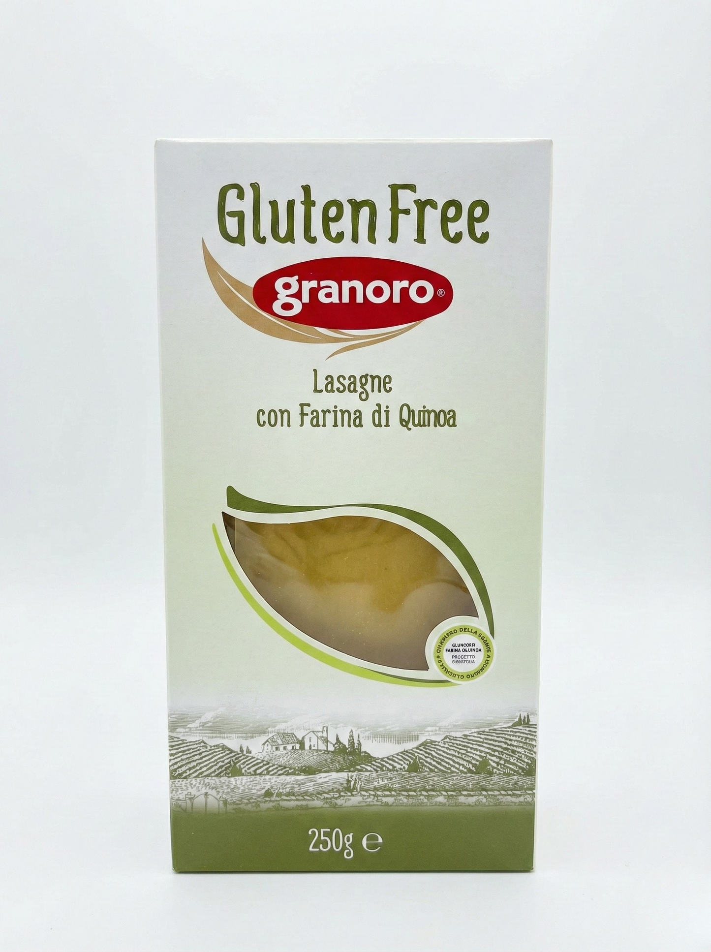 Lasaña Gluten Free con Harina de Quinoa - Granoro (250g)