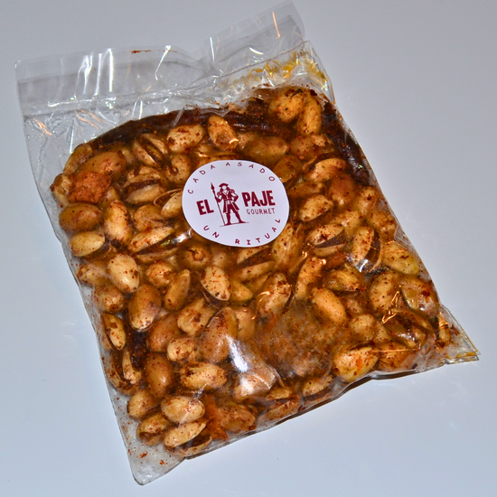 PISTACHE ENCHILADO CON AJO 250 GR