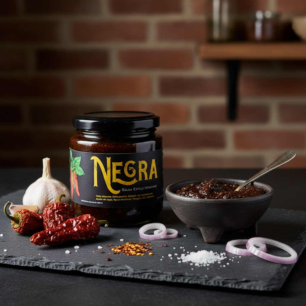 SALSA CASERA NEGRA 220 GR