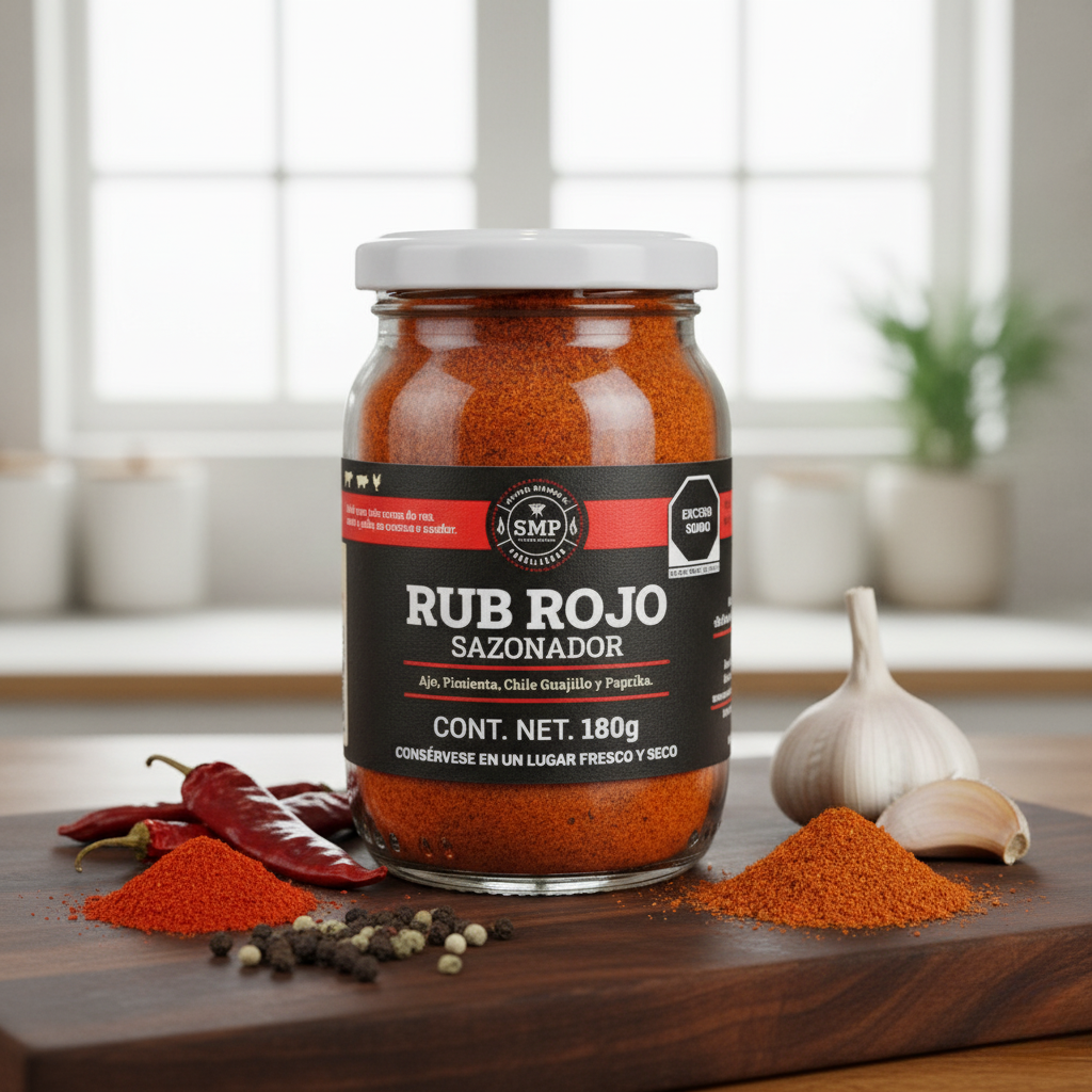 RUB ROJO SAZONADOR 180 GR
