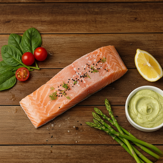 SALMON ATLANTICO LONJA PORCIONADO 200 GR APROX