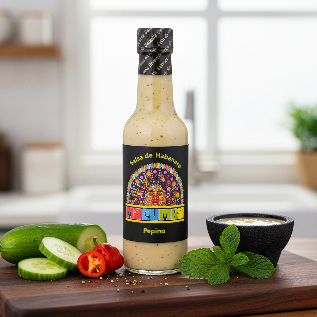 SALSA HABANERO MACUMBA PEPINO 150 ML